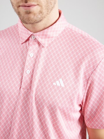 T-Shirt fonctionnel ADIDAS GOLF en rouge