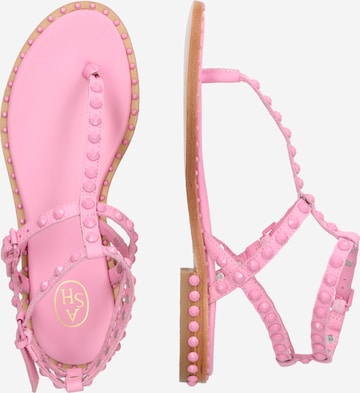 Sandalo con cinturino 'PAROS BIS' di ASH in rosa