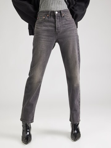 LEVI'S ® - regular Vaquero '501' en negro: frente