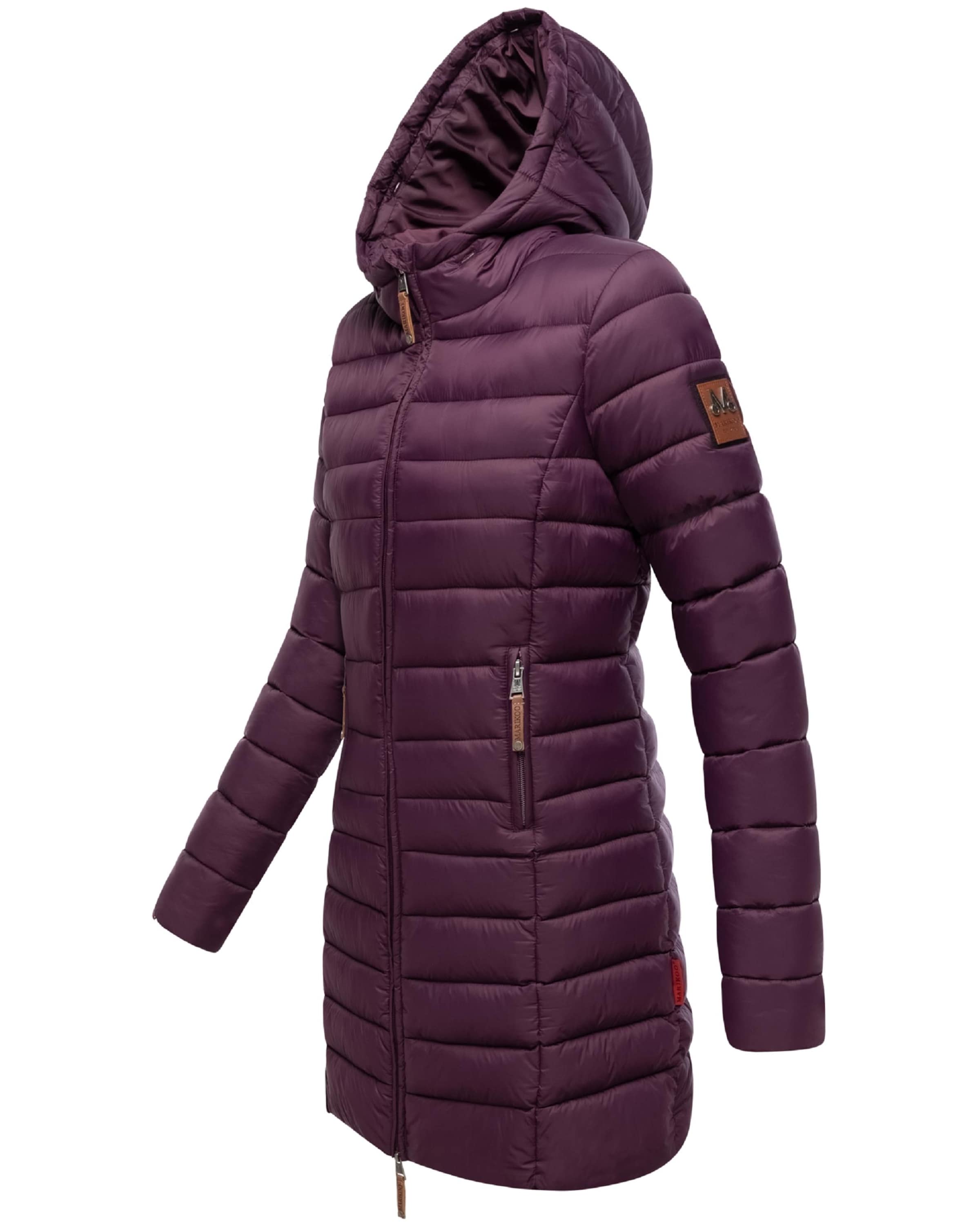 purpurinė MARIKOO Žieminis paltas 'Rose'