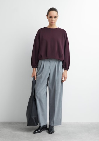 COMMA Sweatshirt in Lila