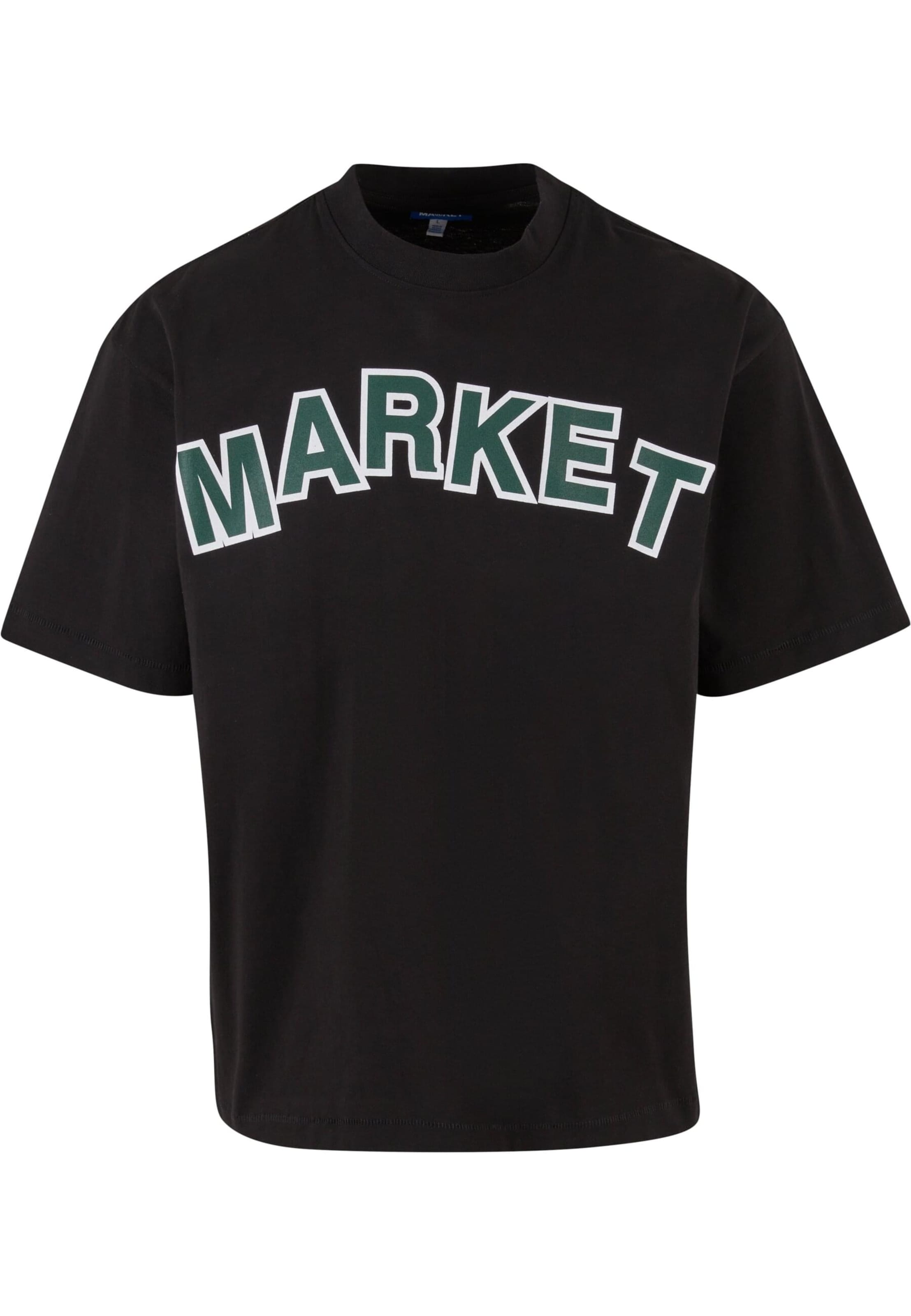 MARKET T-Shirt 'Expansion Pack' in Schwarz: Vorderseite