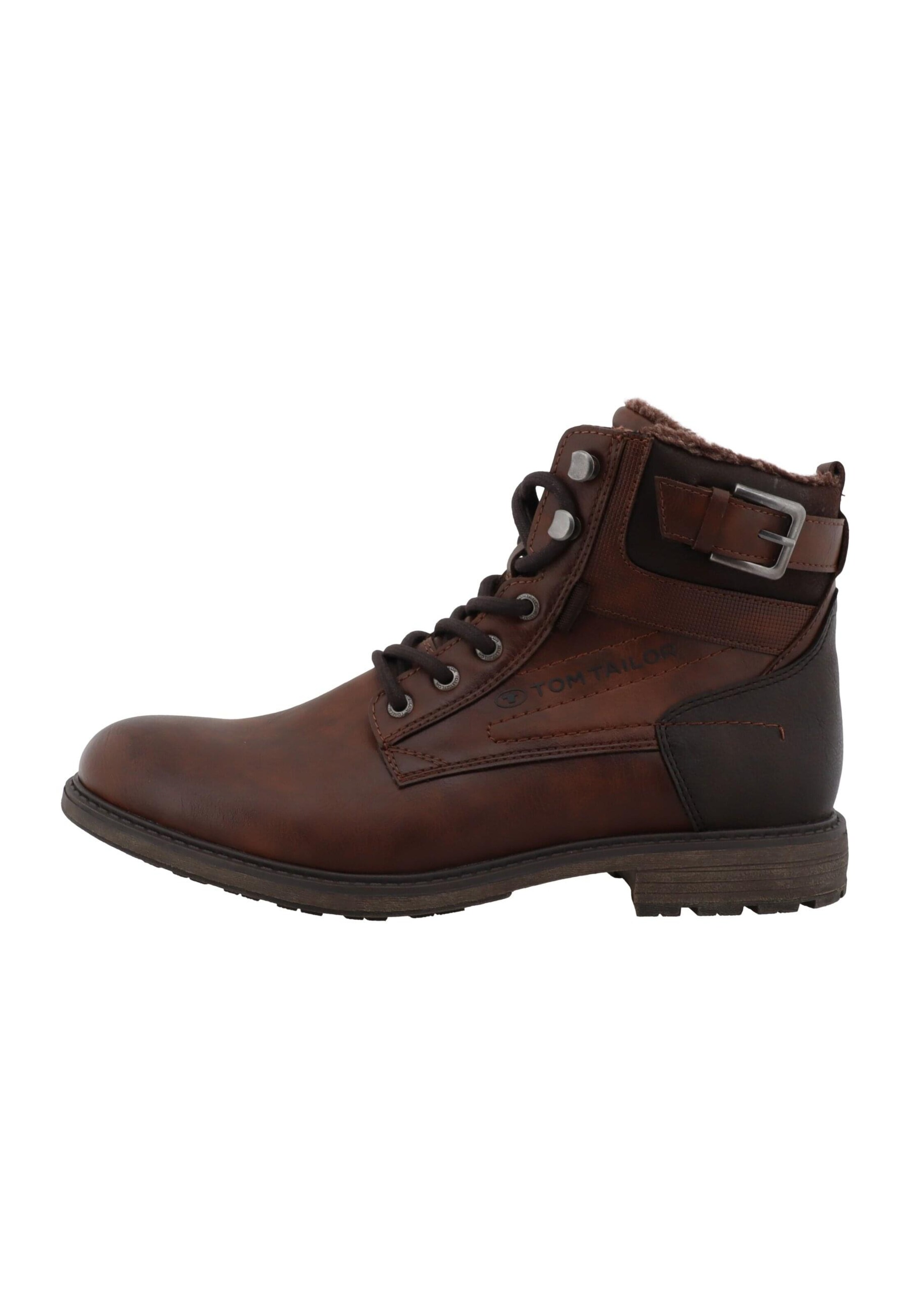 Boots stringati di TOM TAILOR in rosso