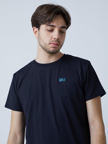 SPORTKIND Performance shirt 'Rundhals' in Black