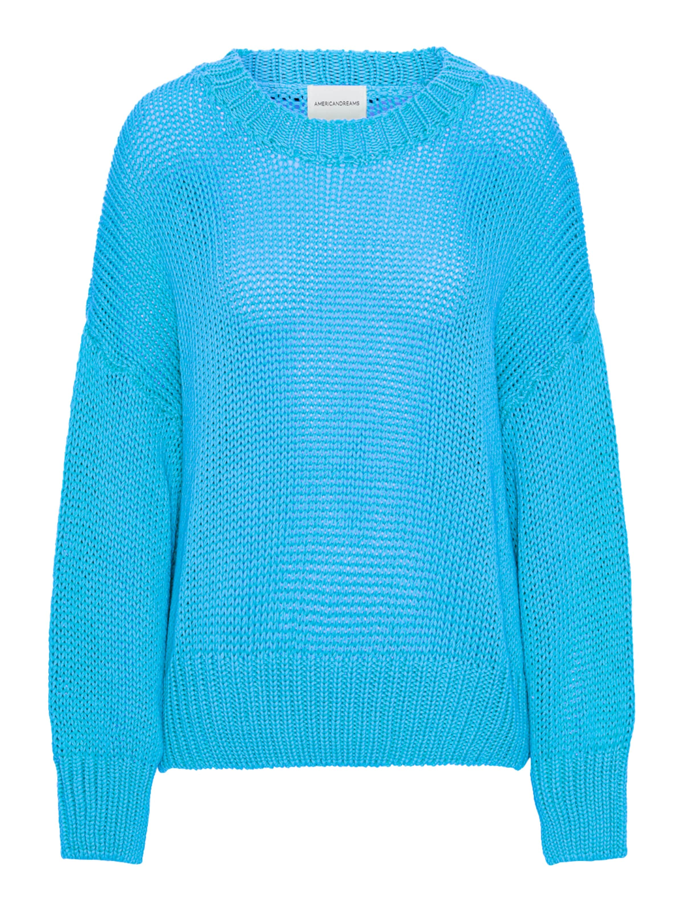 americandreams Oversized sweater 'Pepper' in Blue: front