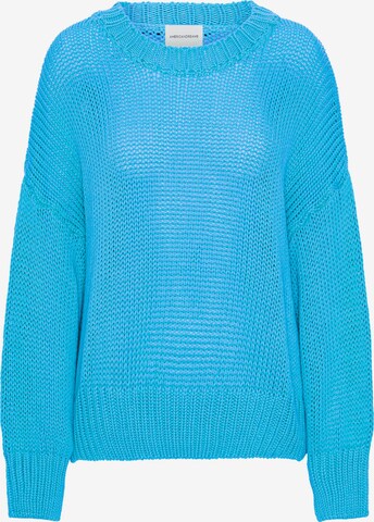 americandreams Oversizepullover 'Pepper' in Blau: Vorderseite