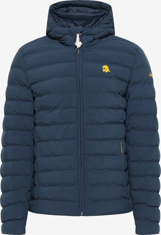 Schmuddelwedda Winter Jacket in Blue: front