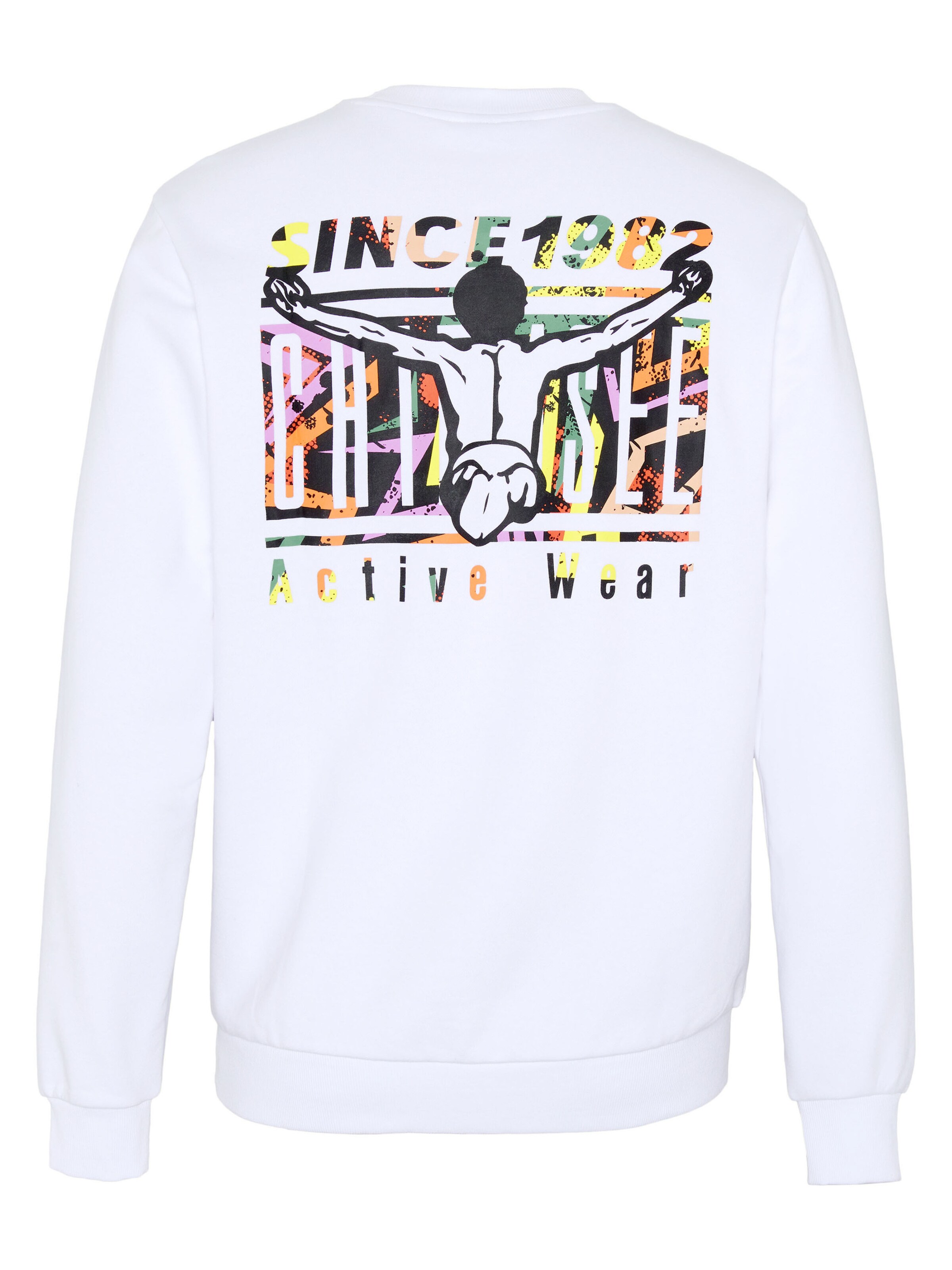 CHIEMSEE Sweatshirt in Weiß
