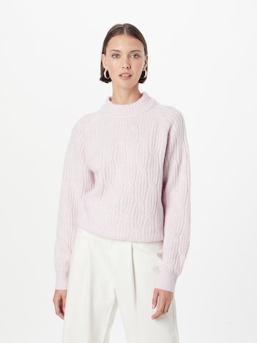 ABOUT YOU Sweater 'Nele' in Pink: front