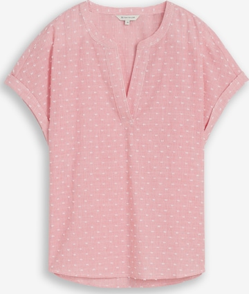 TOM TAILOR Bluza | rdeča barva: sprednja stran