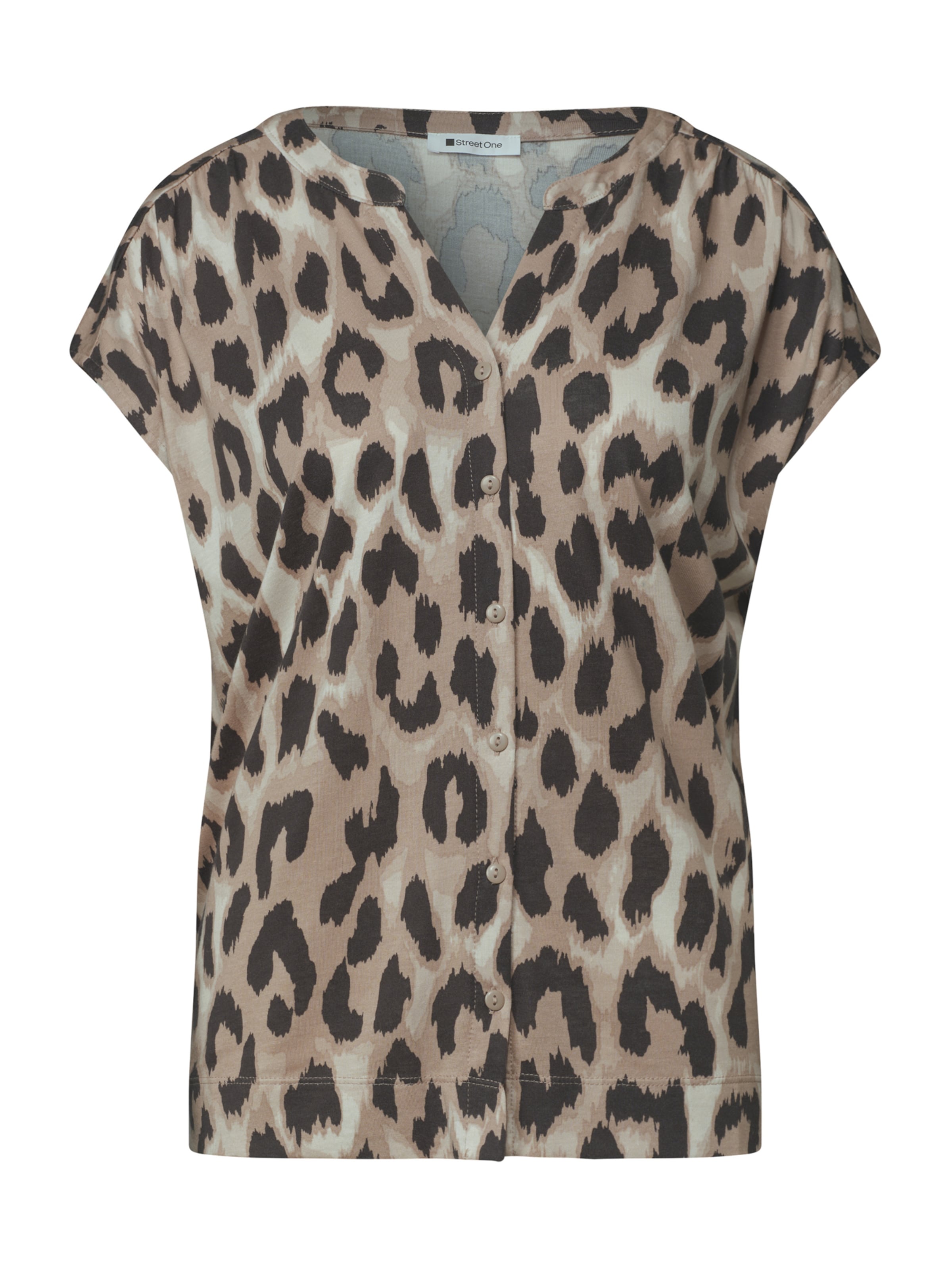 Camicia da donna di STREET ONE in beige: frontale