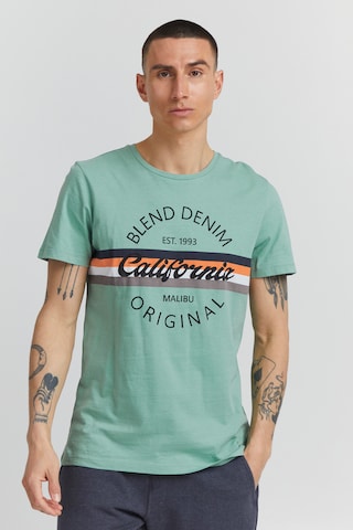 BLEND T-Shirt 'ADAMUS' in Grün: predná strana