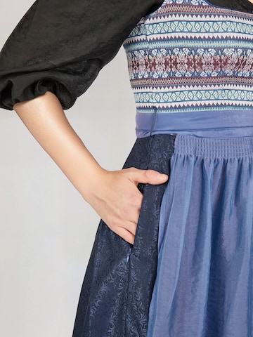 Dirndl 'Ghiese' SPIETH & WENSKY en bleu