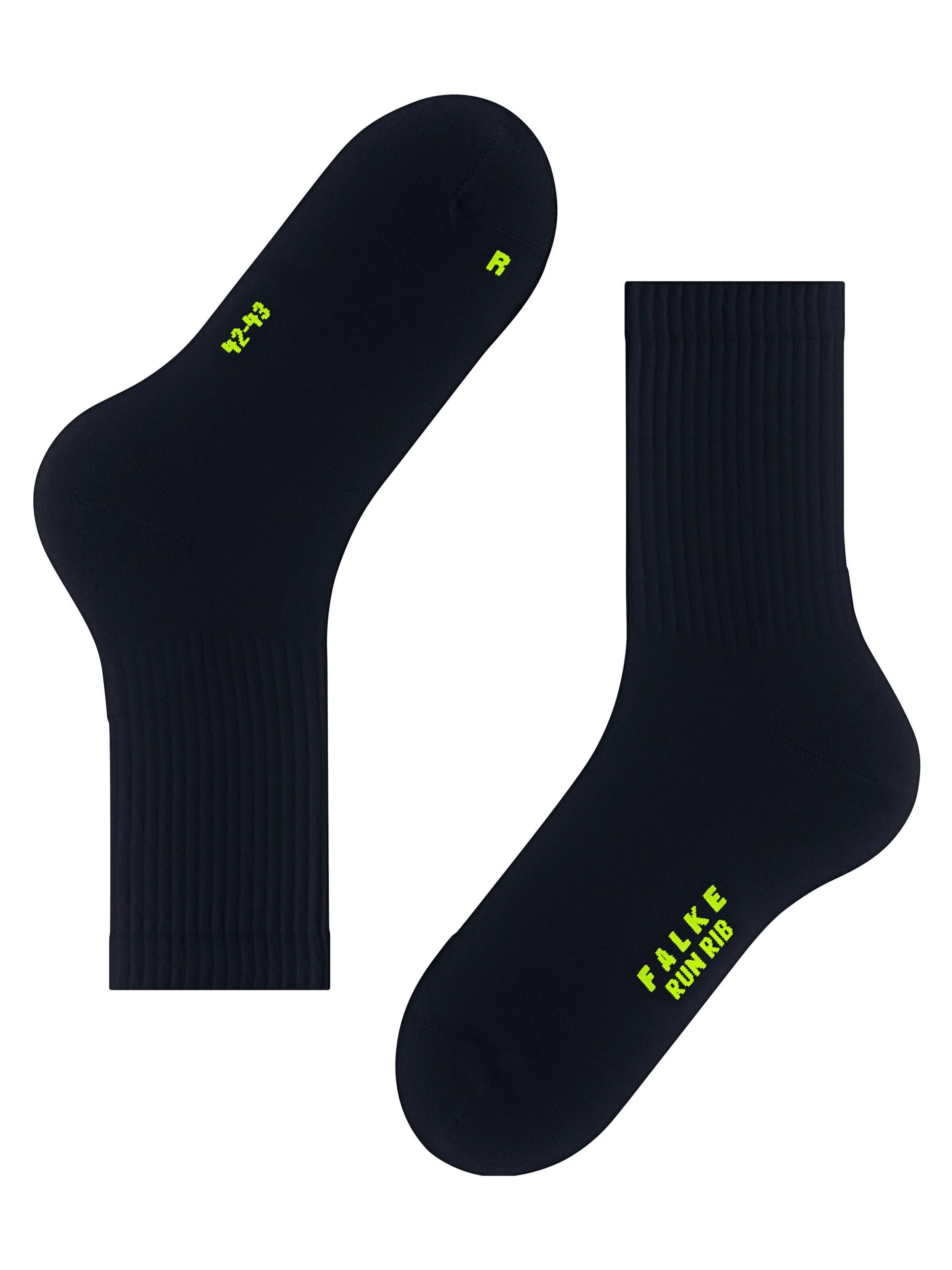 FALKE Run Rib Crew in Blau
