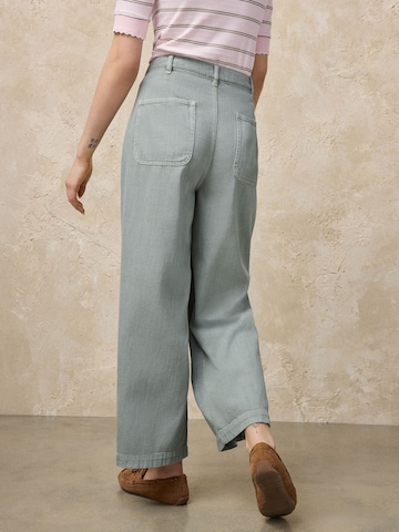 Next Свободный крой Джинсы в Зеленый