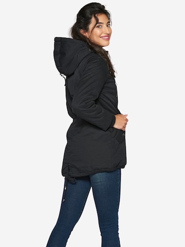 KOROSHI - Parka de inverno em preto