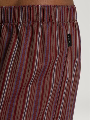 Boxers ' Fancy Woven ' Hanro en marron