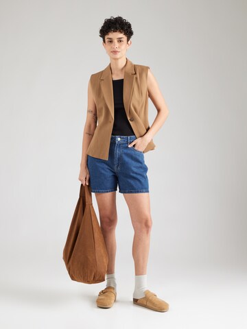 PIECES Baggy Jeans 'PCAbbi' i blå
