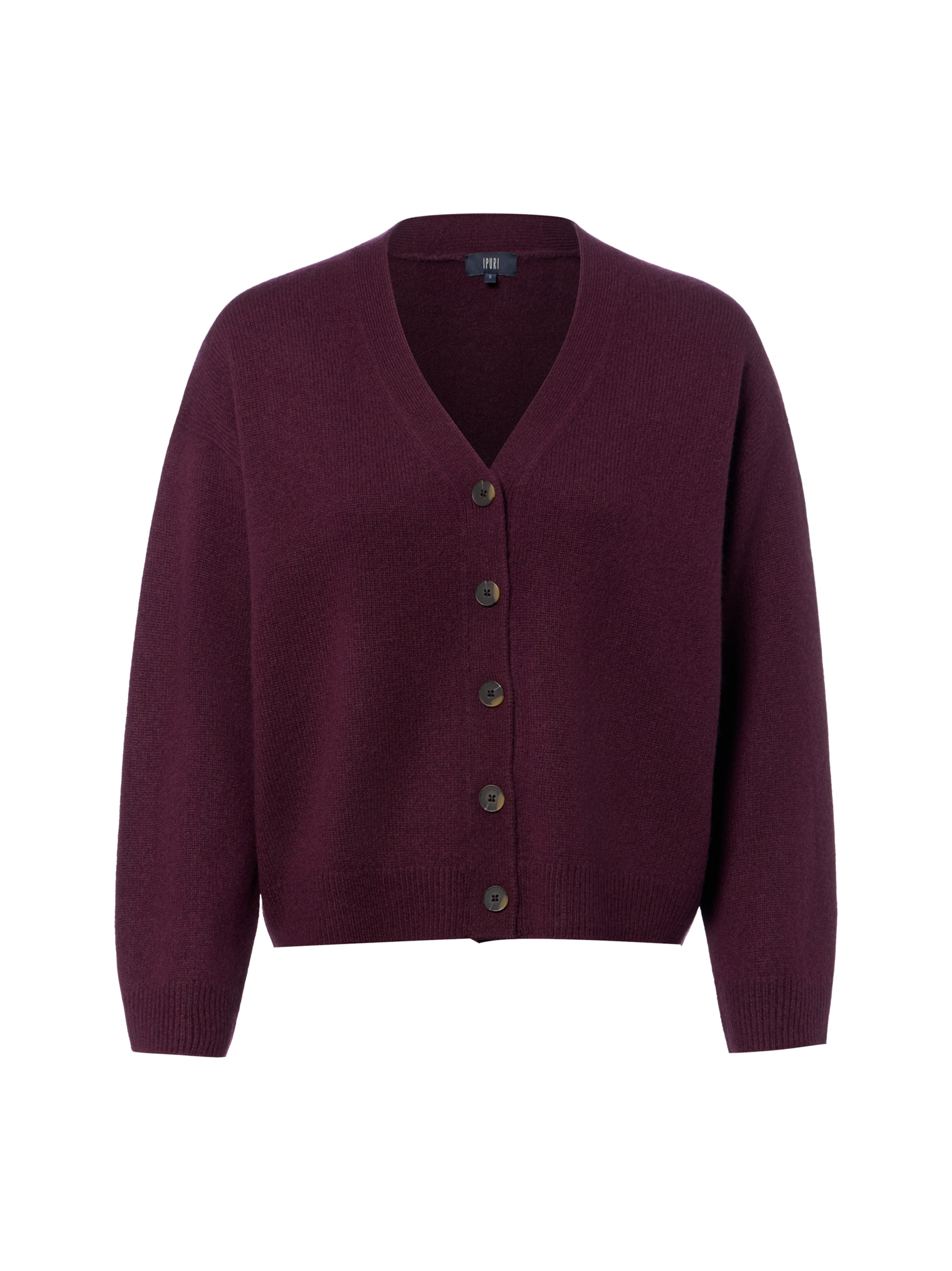 Ipuri Strickjacke in Lila: Vorderseite