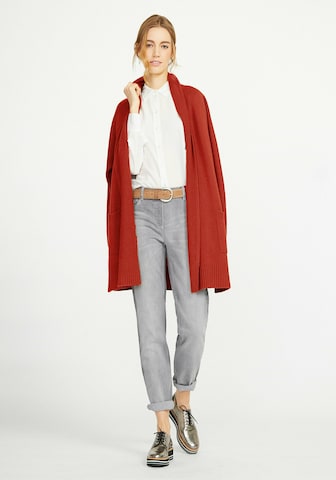 include Knit Cardigan in Red