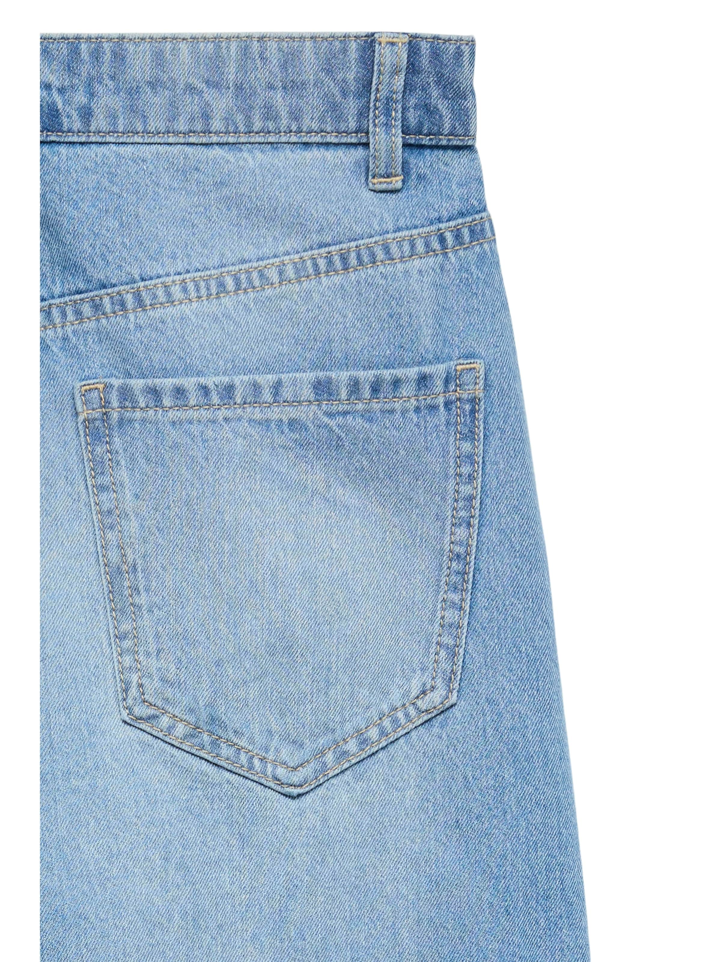 VERO MODA Широки крачоли Дънки 'VMKIRSA' в синьо