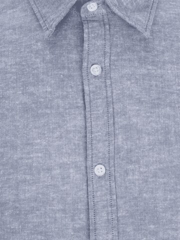 Jack & Jones Plus Slim Fit Hemd in Blau