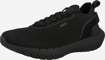 Baskets basses 'MOTION' BOSS en noir : devant
