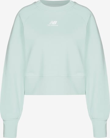 new balance Athletic Sweatshirt in Blue: front