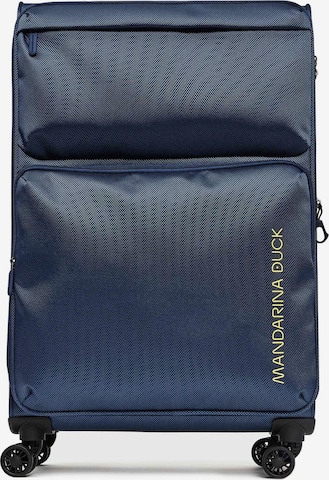MANDARINA DUCK Trolley 'Zephyr' in Blauw: voorkant