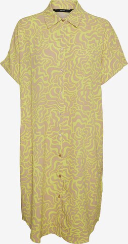 Robe-chemise VERO MODA en vert : devant