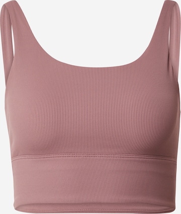 NIKE Bustier Sport bh 'ALATE' in Lila: voorkant