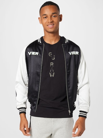 VIERVIER Between-Season Jacket 'Michelle' in Black: front