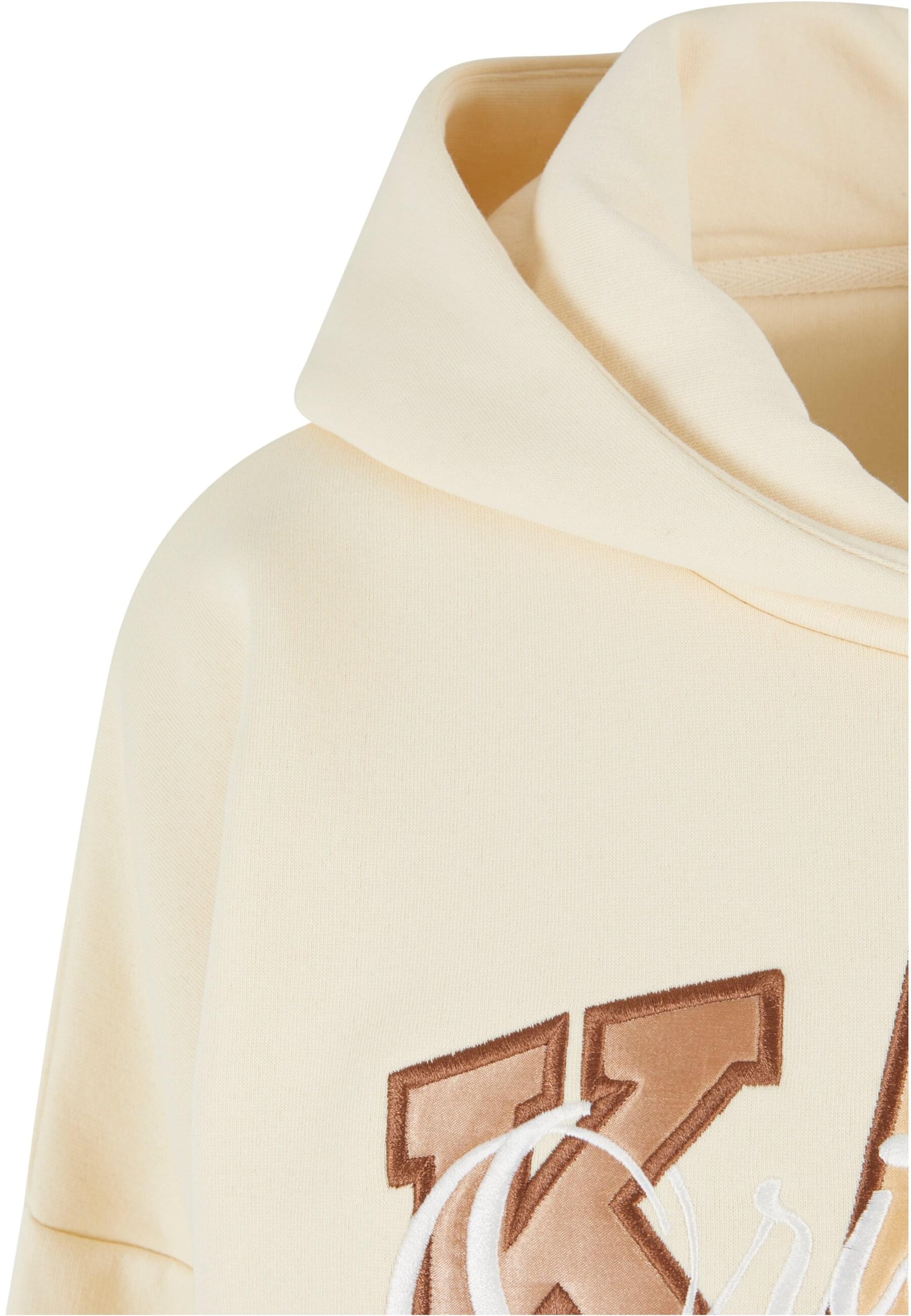 Felpa 'Serif Originator' di Karl Kani in bianco