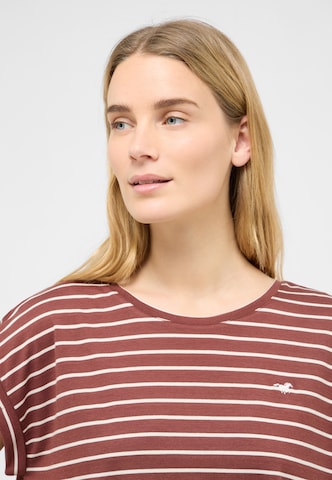 MUSTANG Shirt 'Lesley' in Rot