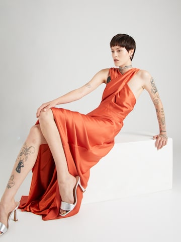 SWING Evening Dress in Orange