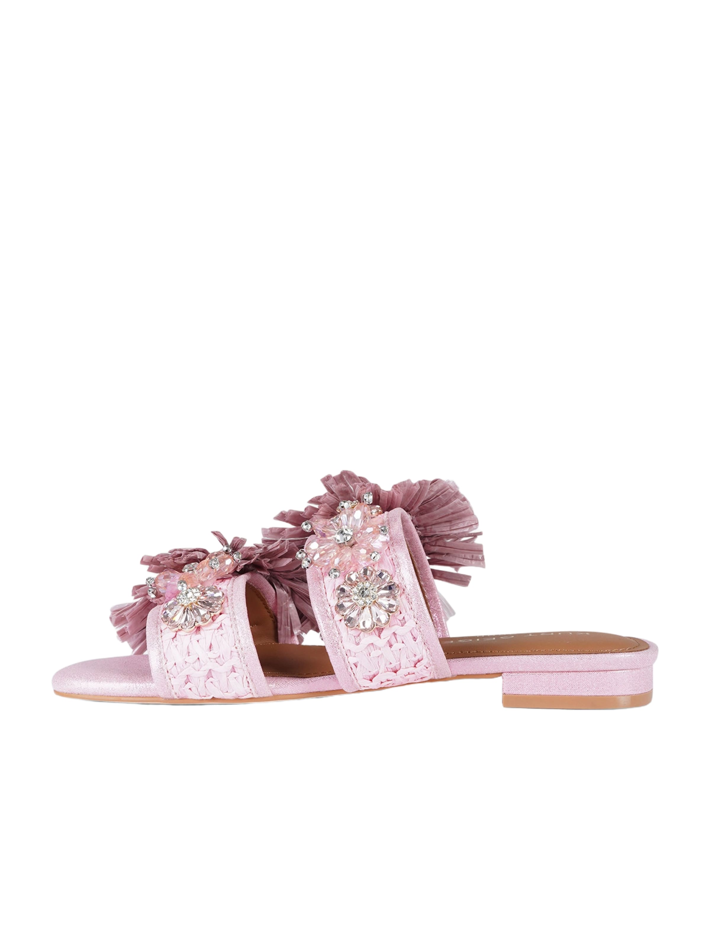 Kurt Geiger - Sandália em rosa: frente