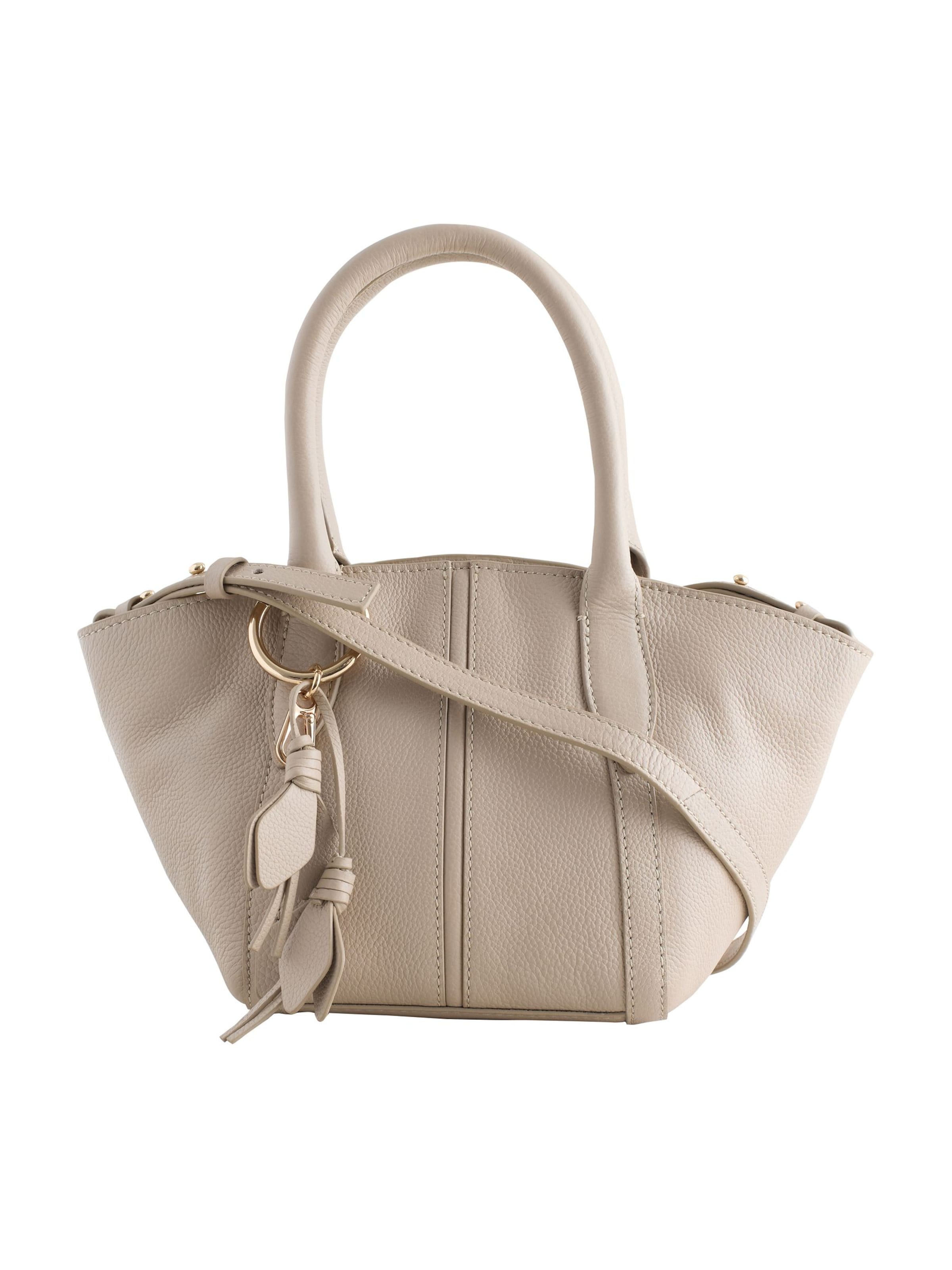 Next Crossbody Bag in Beige: front