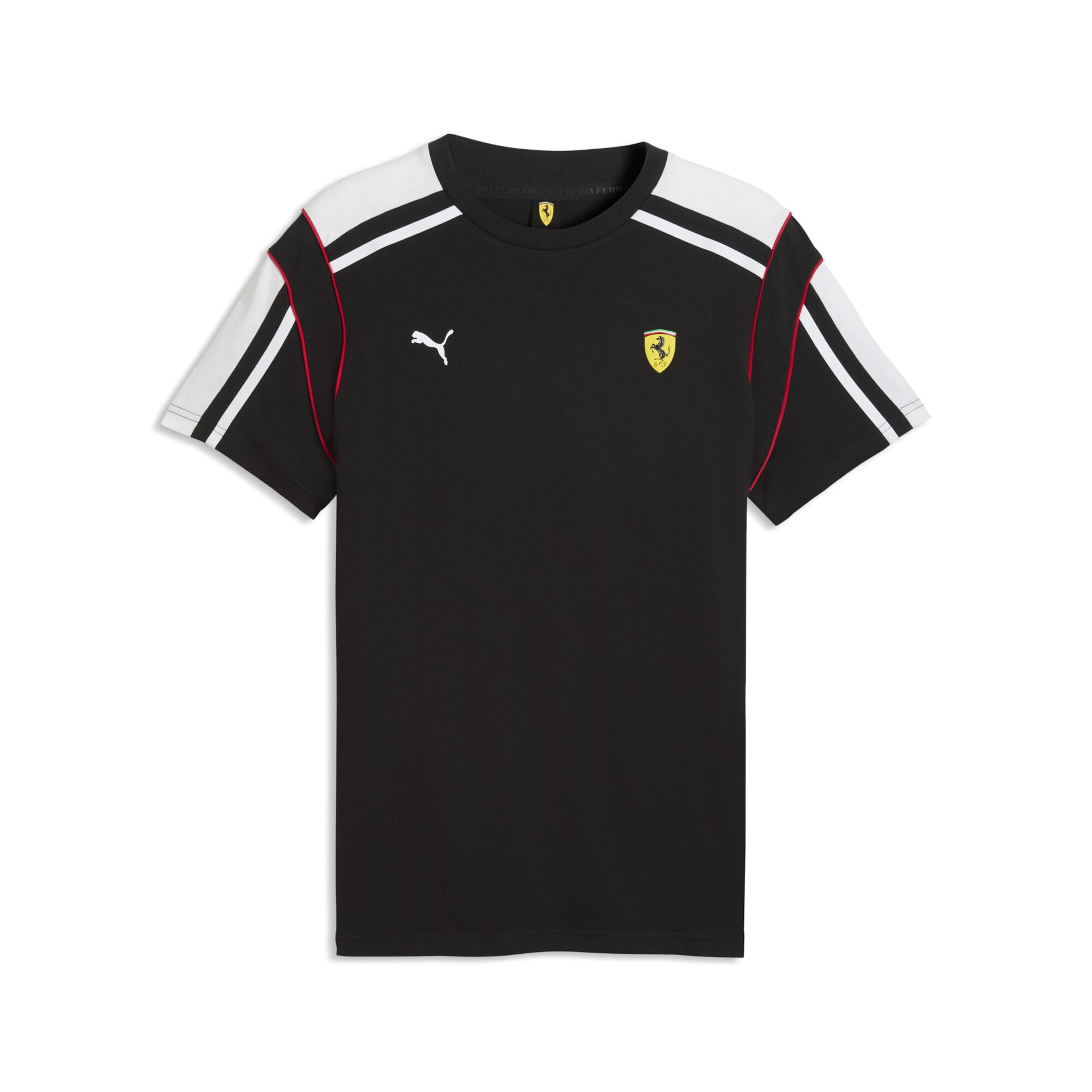 T-Shirt fonctionnel 'Scuderia Ferrari MT7' PUMA en noir : devant