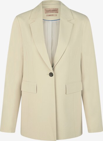 Blazer 'Bailey' Lovely Sisters en beige : devant