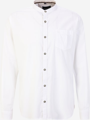 Krüger Buam Button Up Shirt in White: front