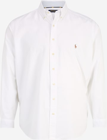 Polo Ralph Lauren Big & Tall Skjorte i hvid: forside