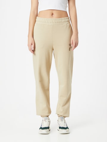 Effilé Pantalon 'BAULER' FILA en beige : devant