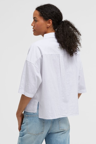 SENSES.THE LABEL Blouse in White
