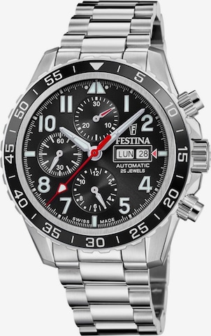 Montre à affichage analogique FESTINA en noir : devant