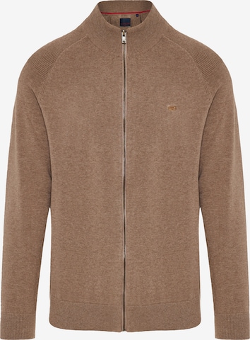 Funky BuddhaKardigan - smeđa boja: prednji dio