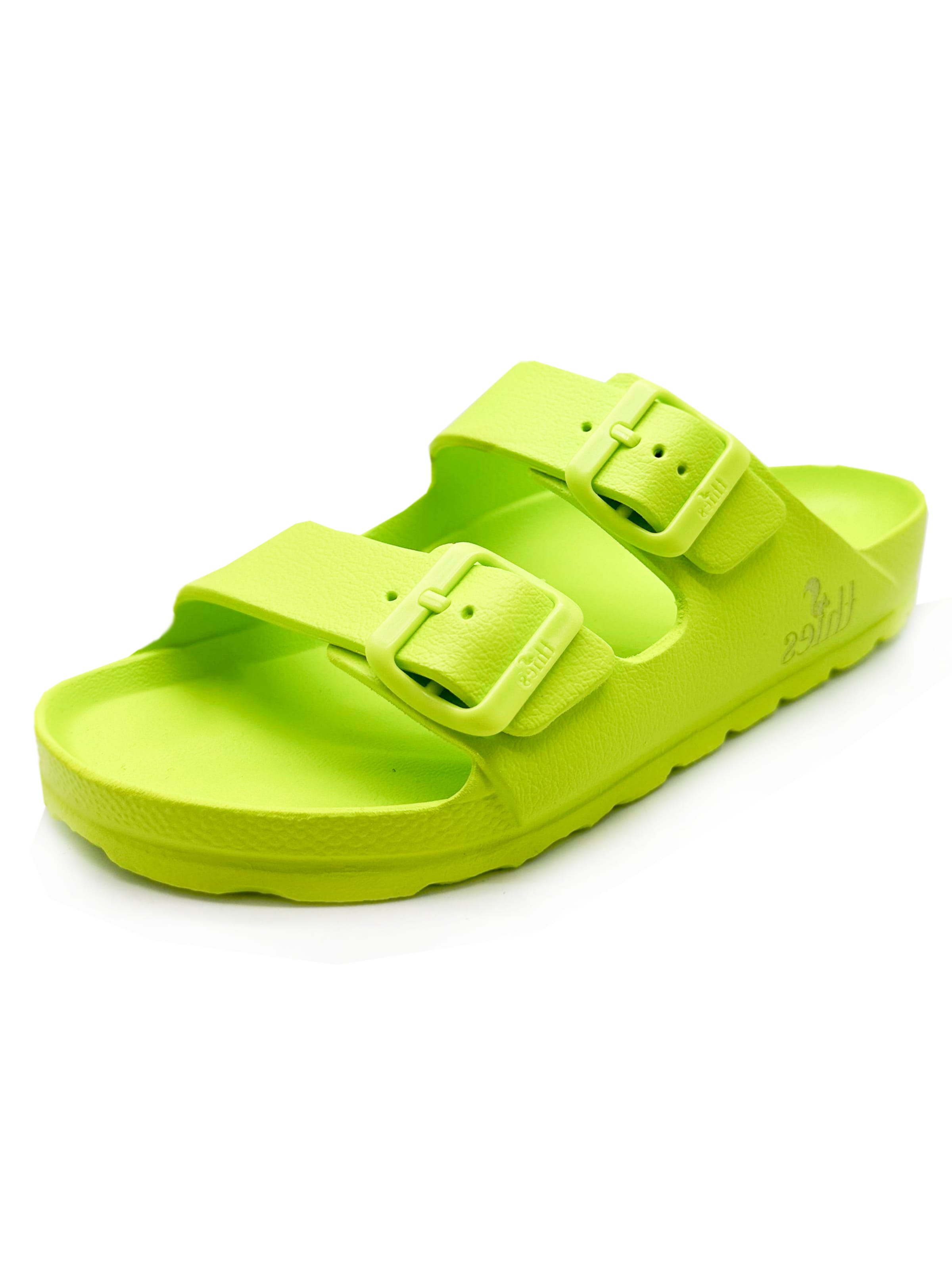 thies Mules 'thies 1856 ® Ecofoam Sandal' in Yellow: front