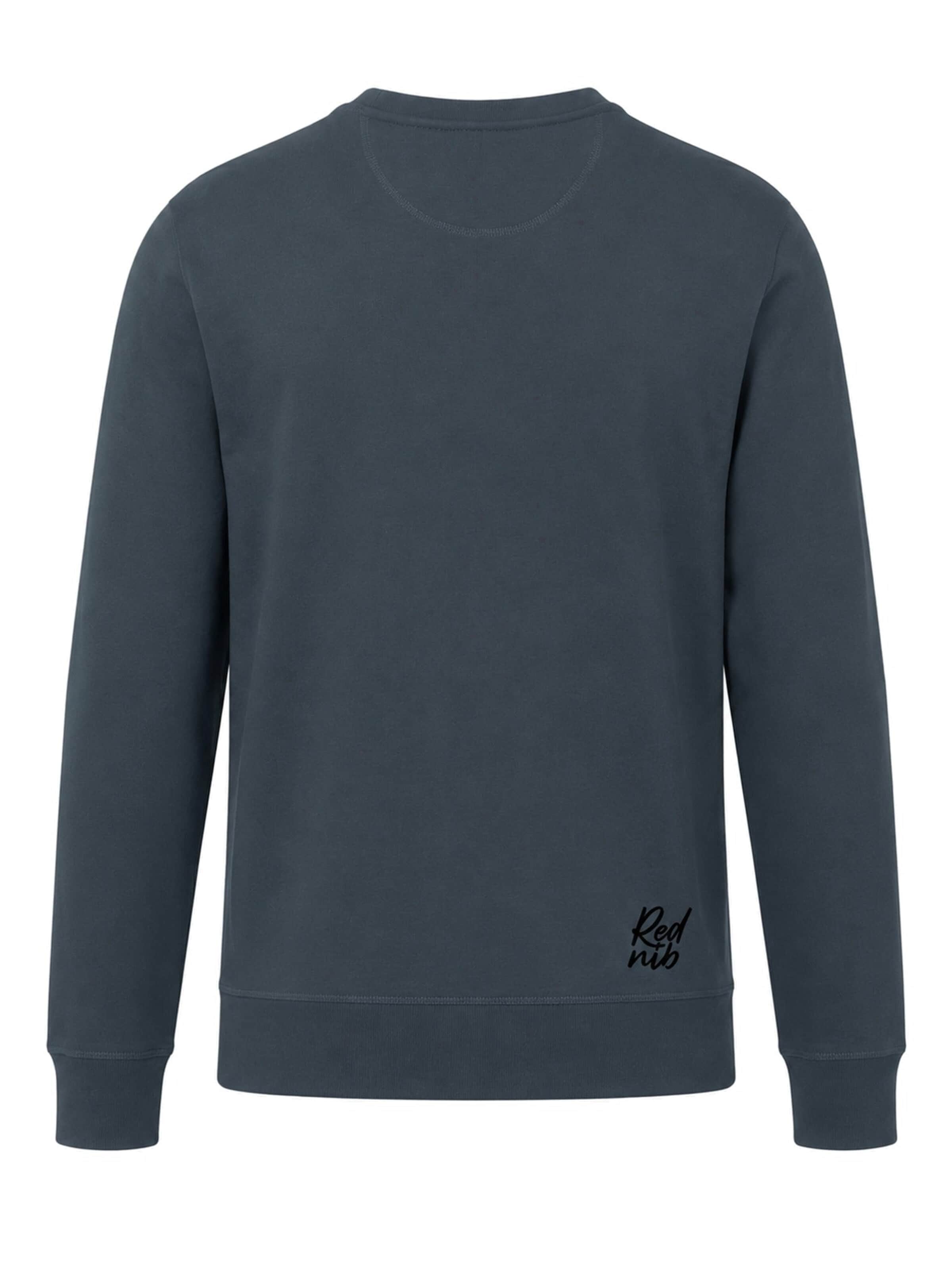 Rednib Sweatshirt 'Crew Stitch' in Grey