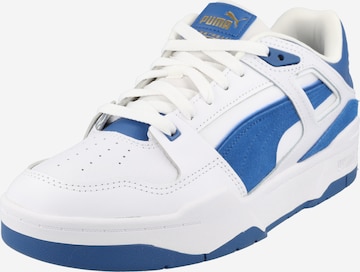 PUMA حذاء رياضي بلا رقبة 'Slipstream' بلون أبيض: الأمام