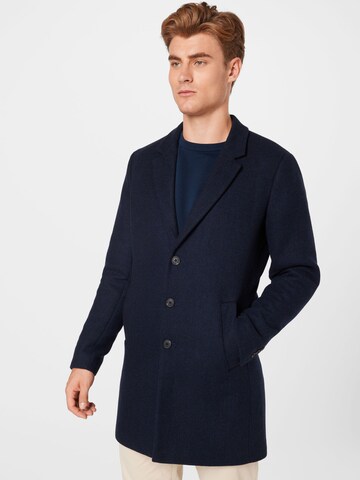 JACK & JONES Between-Seasons Coat in Blue: front