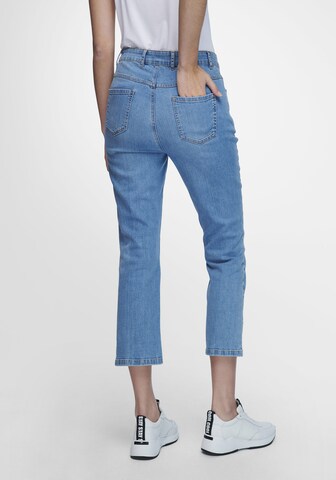 Emilia Lay Bootcut 7/8-Jeans in Blau